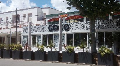 View of COCO tapas lounge bar